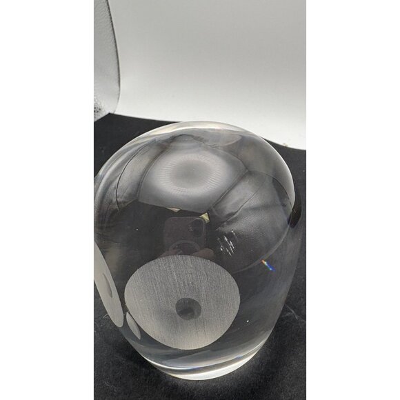 Vintage MCM BAXTER /WHITEFRIARS Art Glass Owl Figurine Paperweight Sculpture 4”T - Picture 2 of 8